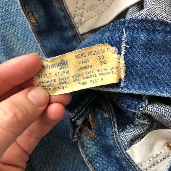 Vintage Men’s Wrangler jean - Picture 4 of 5